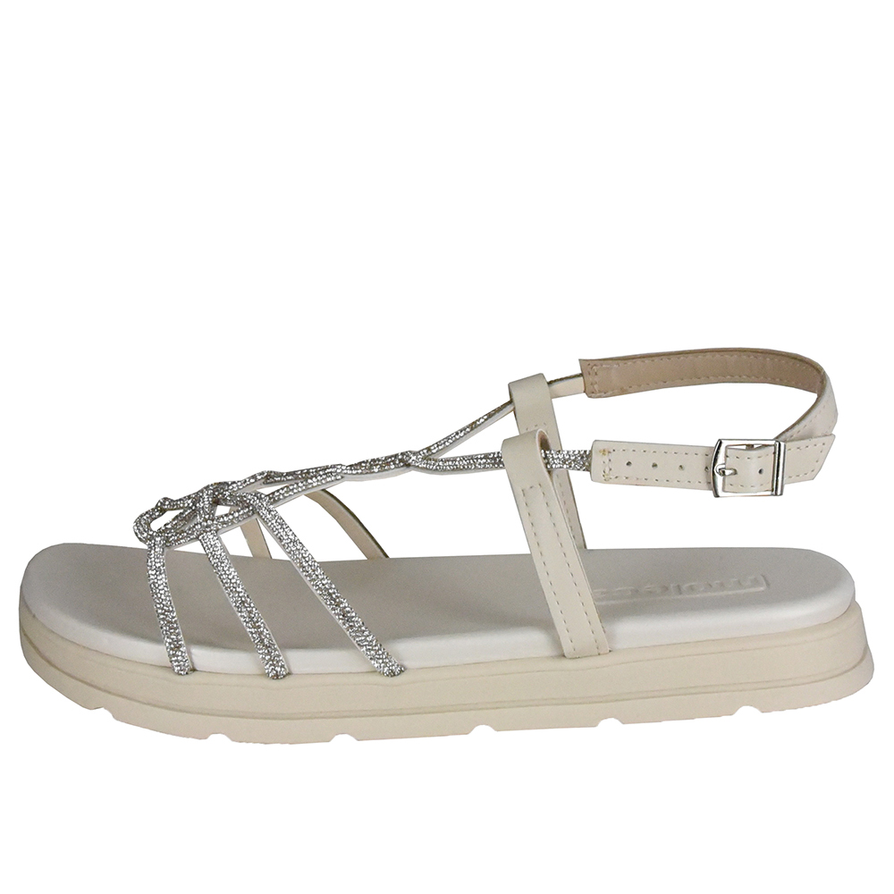 SANDALIA FLATFORM STRASS MOLECA image number 2