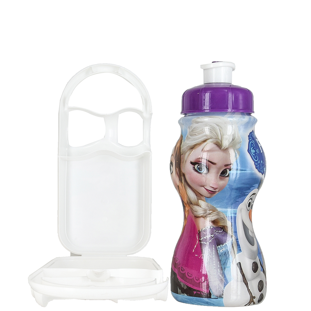 KIT INFANTIL LANCHEIRA FROZEN COM GARRAFA image number 1