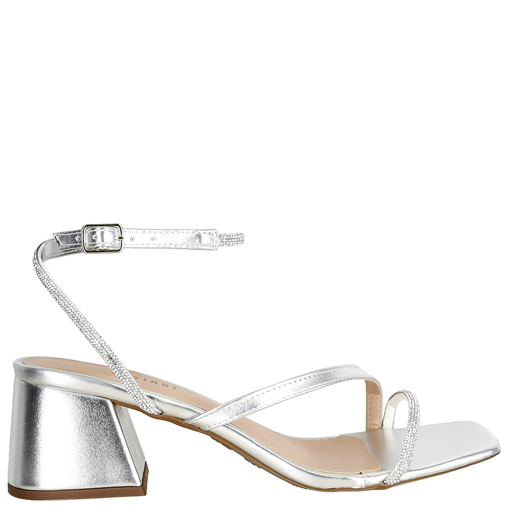SANDALIA SALTO MEDIO STRASS DI SANTINNI Di Santinni