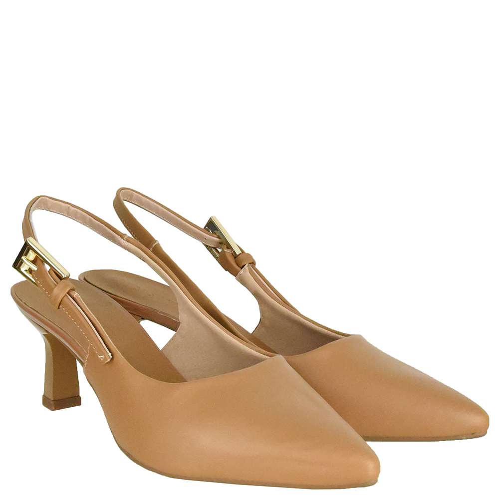 SAPATO SALTO GEOM&Eacute;TRICO CHANEL DI SANTINNI image number 1