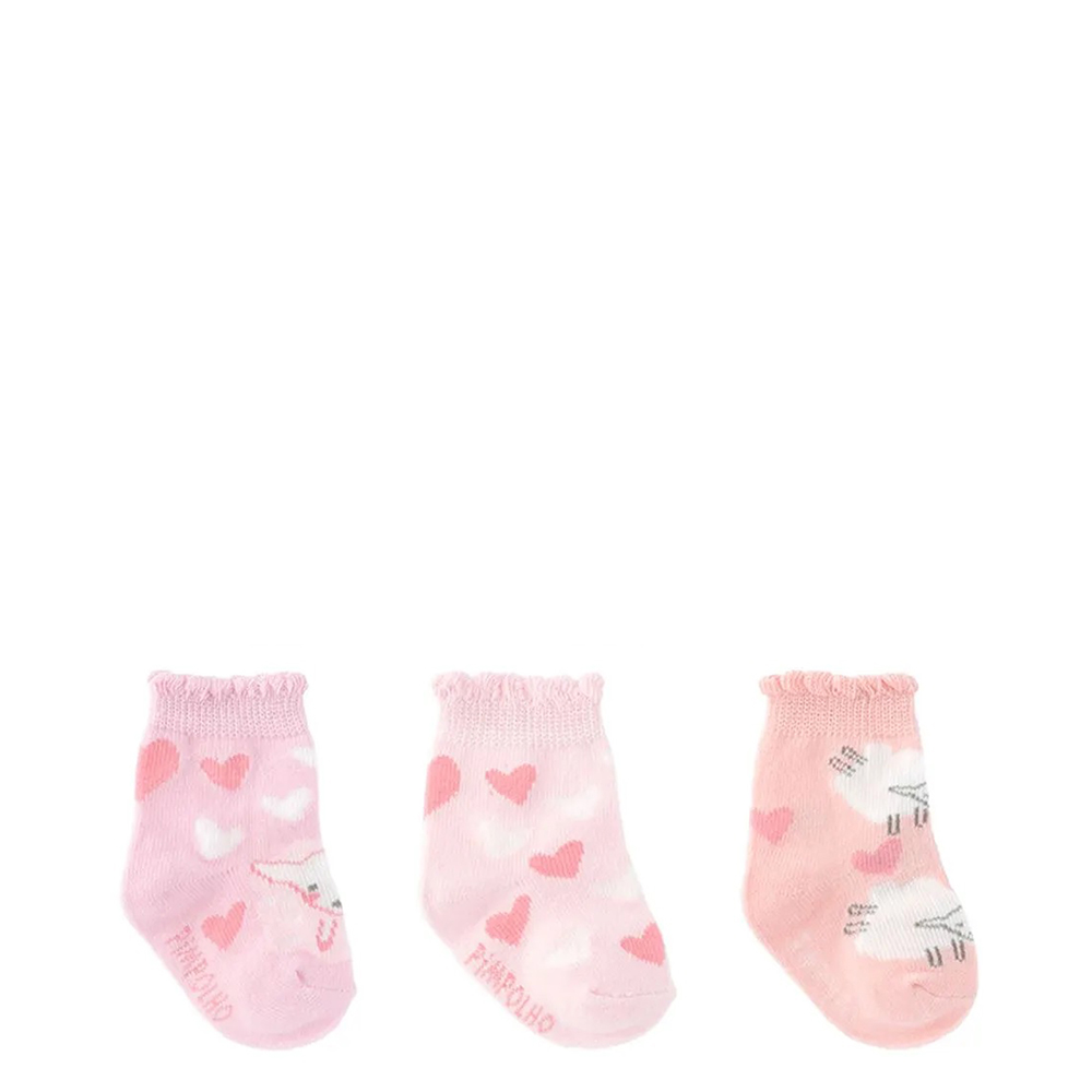 MEIA COLORIDA INF KIT C/3 PIMPOLHO image number 0