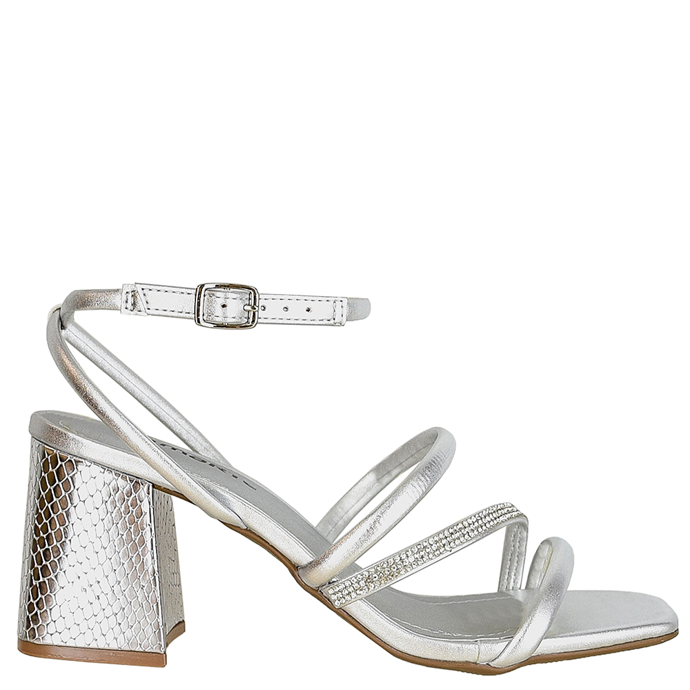 SANDALIA SALTO STRASS PULSEIRA VIA MARTE image number 0