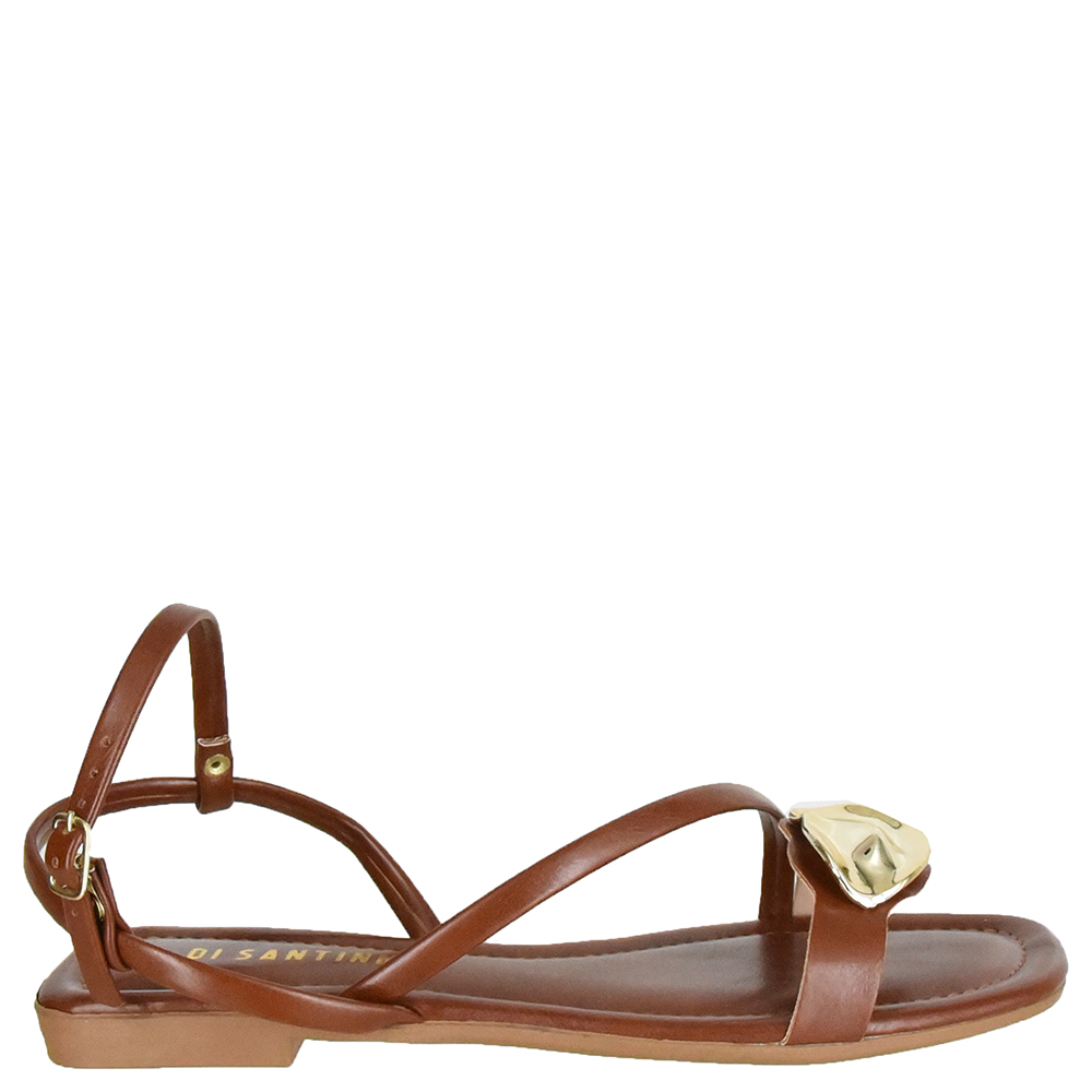 SANDALIA BAIXA METAL DI SANTINNI image number 0