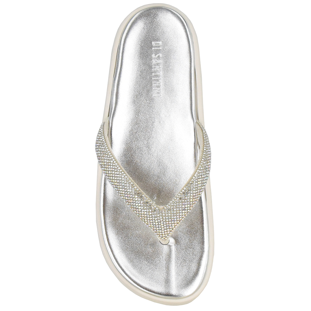 TAMANCO FLATFORM TIRA STRASS DI SANTINNI image number 2