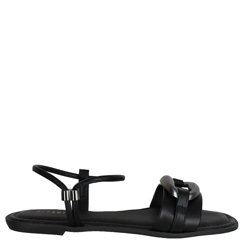 SANDALIA BAIXA METAL E REGULADOR DI SANTINNI image number 0