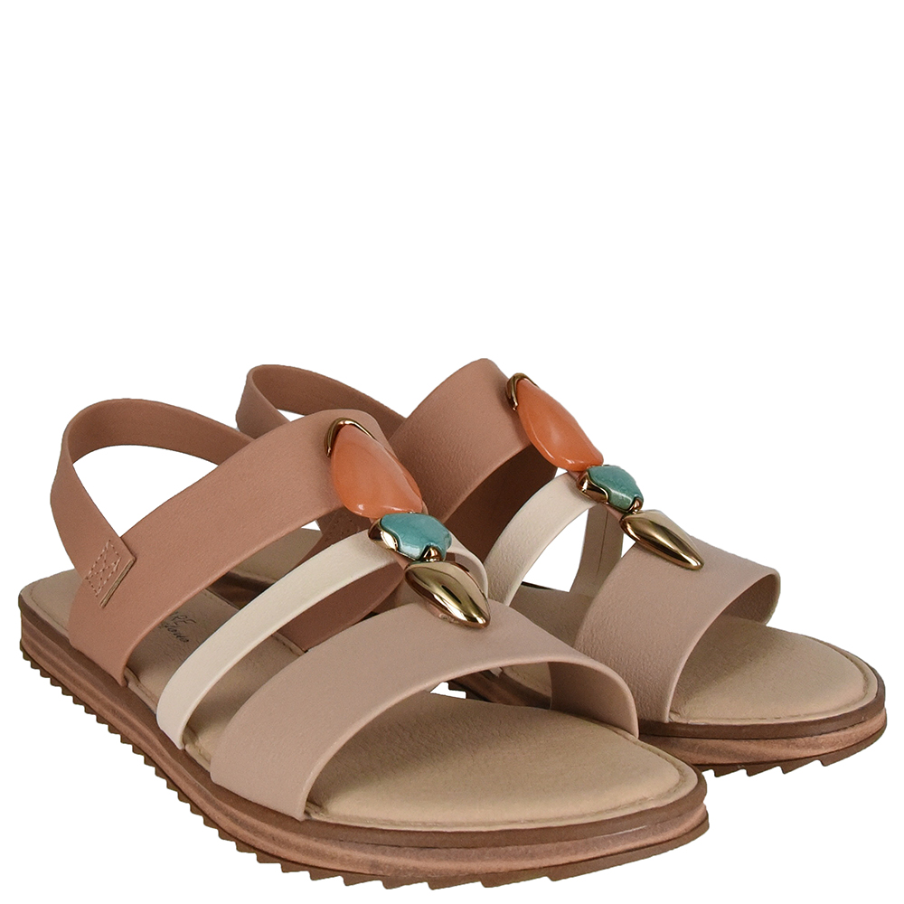 SANDALIA FLATFORM PEDRAS MODARE image number 1