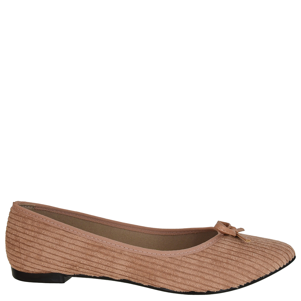 SAPATILHA LACINHO VELUDO MOLECA image number 0