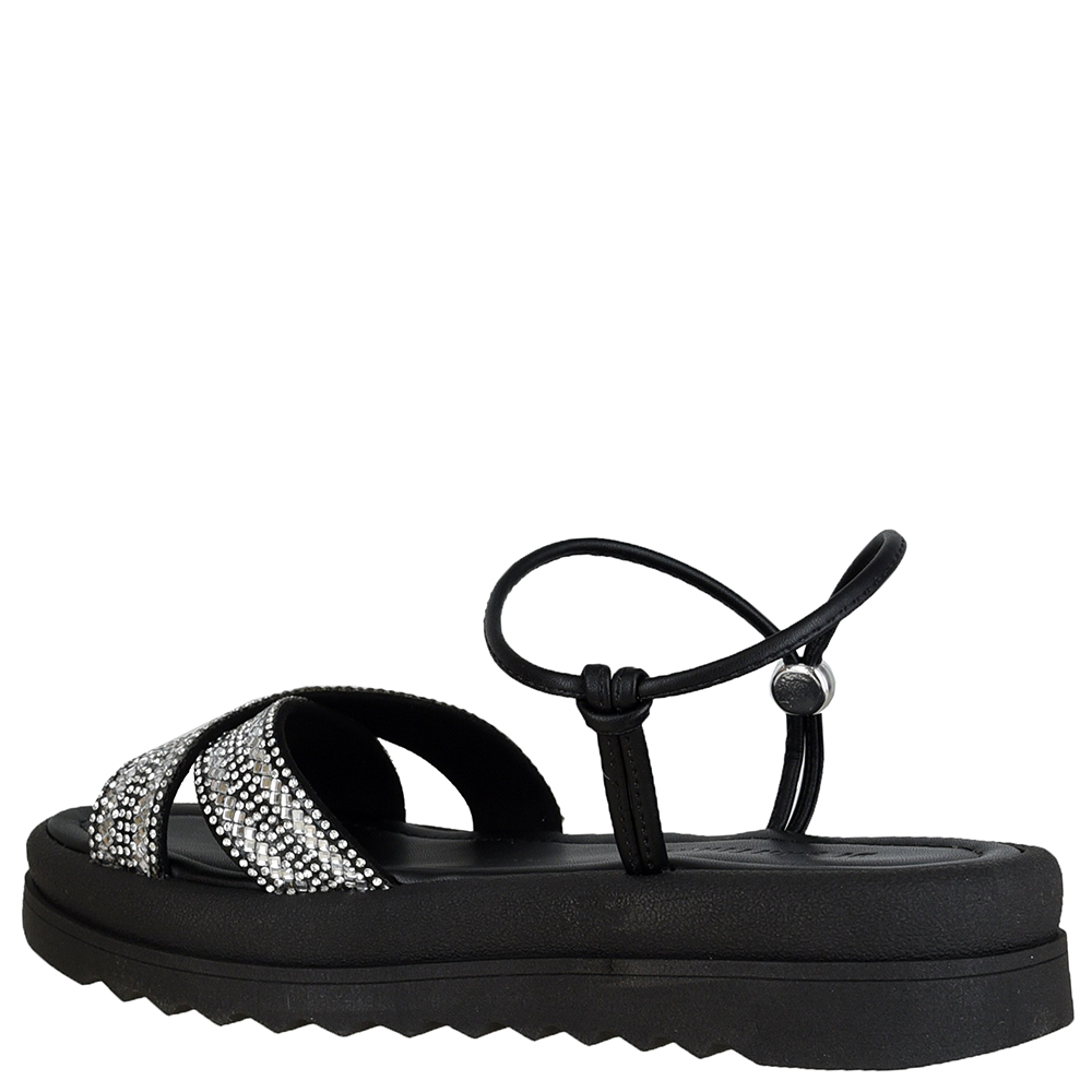 SANDALIA FLATFORM TIRAS CRUZADAS DI SANTINNI image number 3
