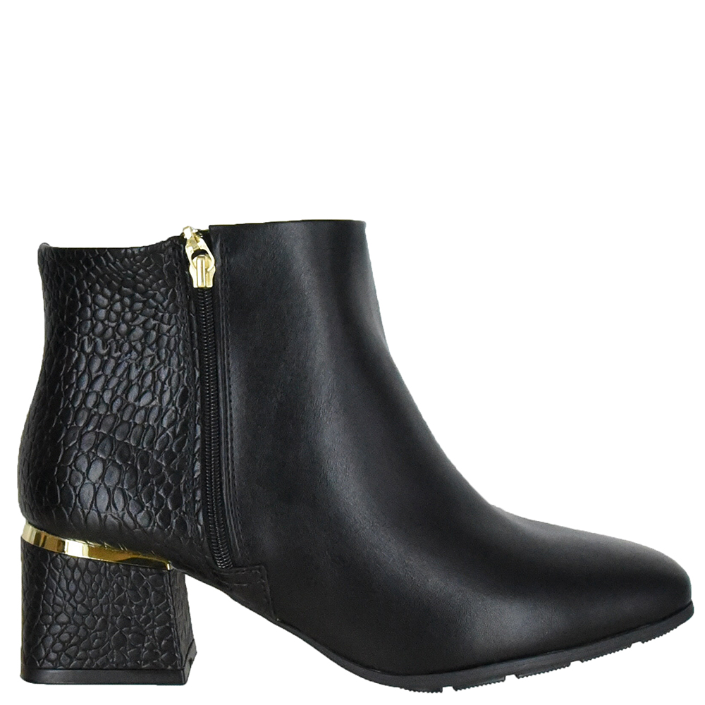 BOTA SALTO BAIXO FRISO CROCO MODARE image number 0