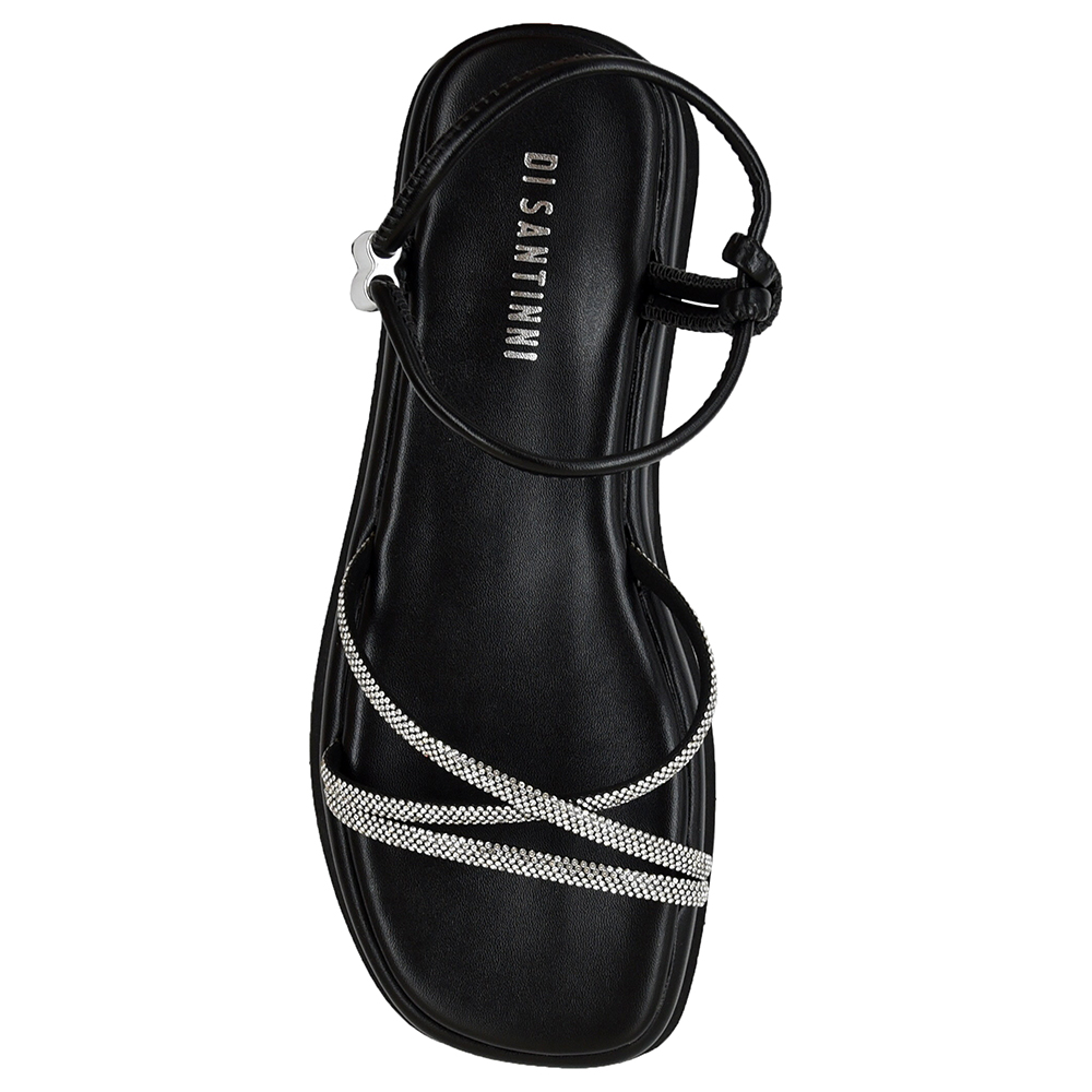 SANDALIA FLATFORM STRASS REGULADOR DI SANTINNI image number 2