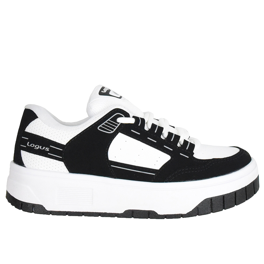 TENIS RECORTE BICOLOR LOGUS image number 0