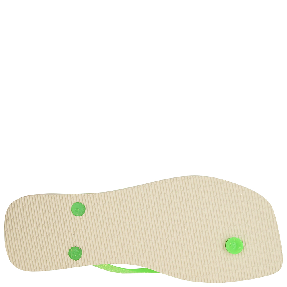 CHINELO HAVAIANAS SLIM SQUARE GLITTER NEON image number 3