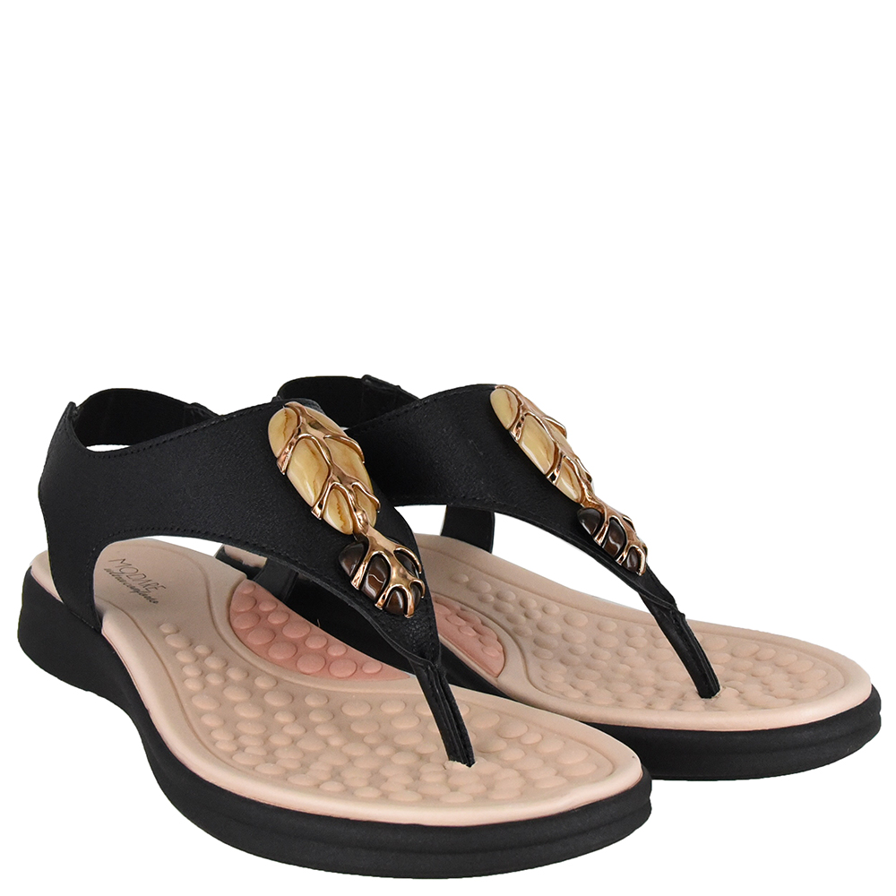SANDALIA FLATFORM PEDRAS MODARE image number 1