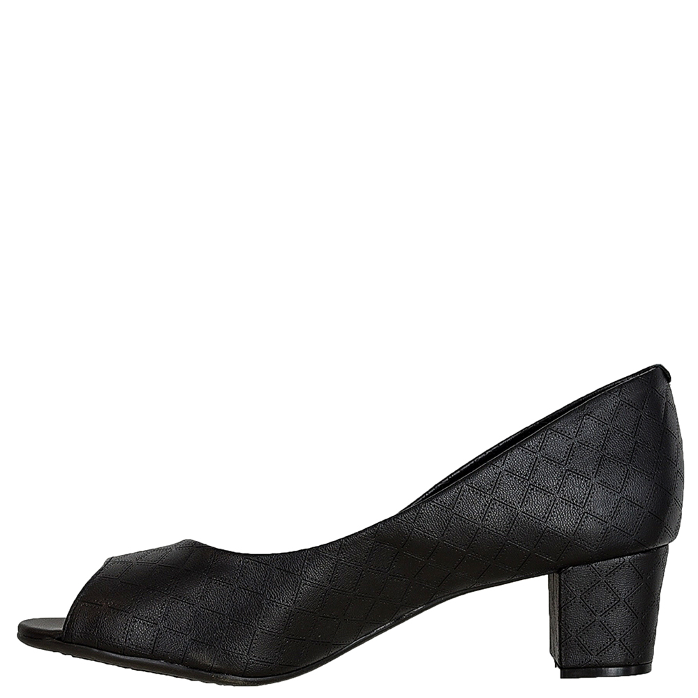 PEEP TOE SALTO BLOCO MATELASSE BEIRA RIO image number 3