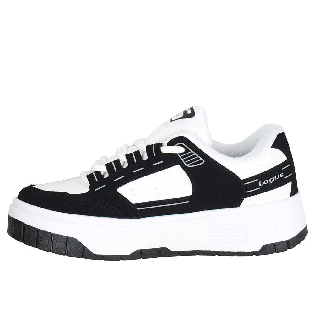 TENIS RECORTE BICOLOR LOGUS image number 3