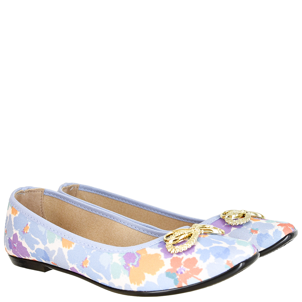 SAPATILHA LACO METAL FLORAL MOLECA image number 1