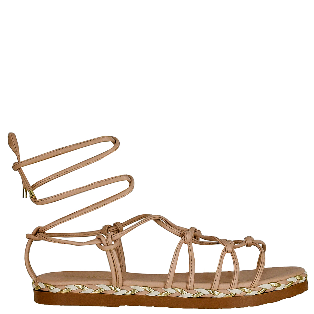 SANDALIA FLATFORM VIRA TRANCA DI SANTINNI image number 0