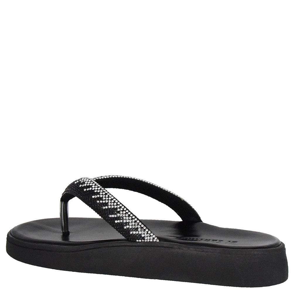 TAMANCO FLATFORM TIRA STRASS DI SANTINNI image number 3