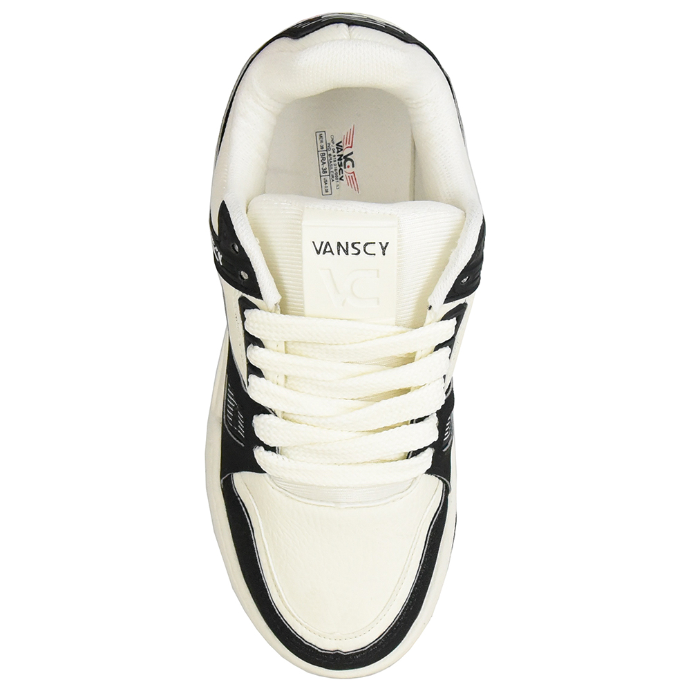 TENIS CASUAL BLACK FREE V3855 VANSCY image number 2