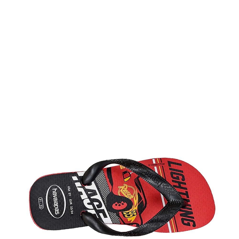 Havaianas Kids Max Cars – Infradito In Gomma Per Ragazzo, Taglie Reali, Suola Piatta - 3