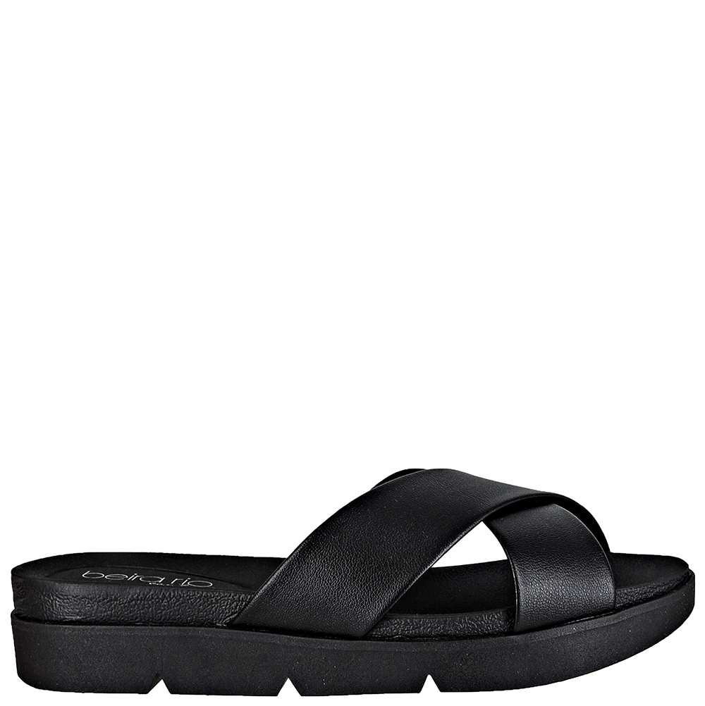 SANDALIA FEM FLATFORM TIRAS CRUZADAS BEIRA RIO image number 0