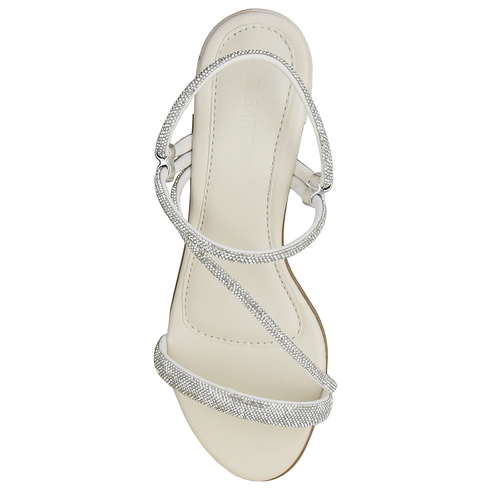 SANDALIA SALTO BLOCO STRASS REGULADOR DI SANTINNI image number 2