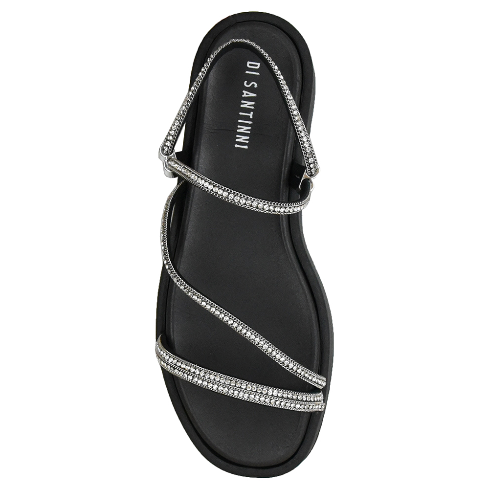 SANDALIA FLATFORM STRASS DI SANTINNI image number 2