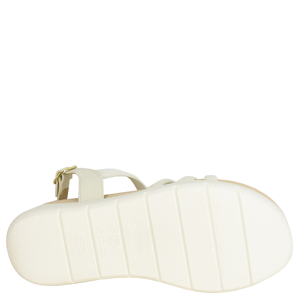 SANDALIA FLATFORM TIRAS MODARE image number 4