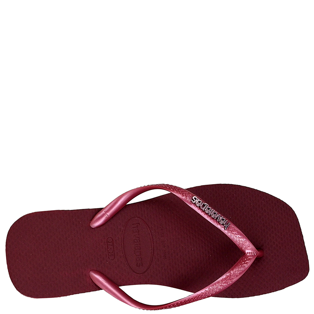 CHINELO HAVAIANAS SLIM SQUARE LOGO METALLIC image number 1