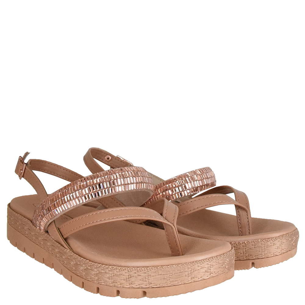 SANDALIA FLATFORM NANTES MOLECA image number 1