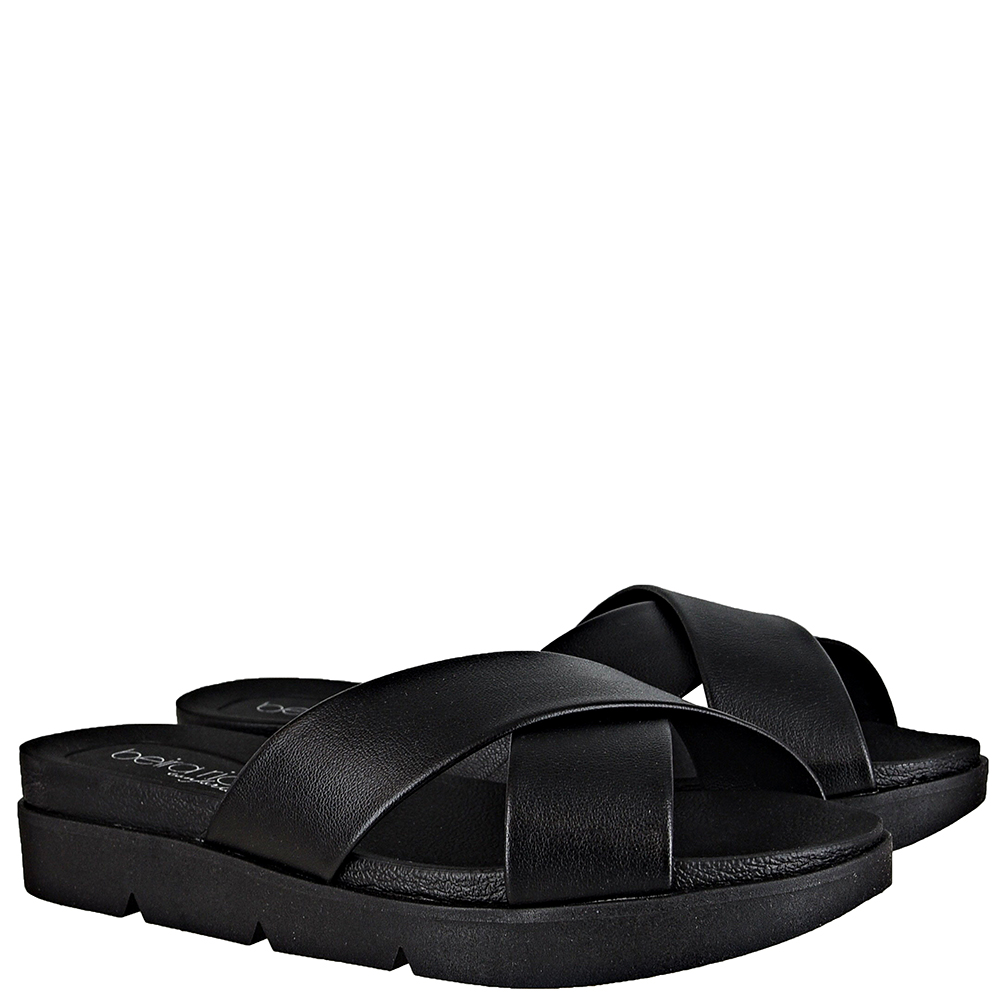 SANDALIA FEM FLATFORM TIRAS CRUZADAS BEIRA RIO image number 1