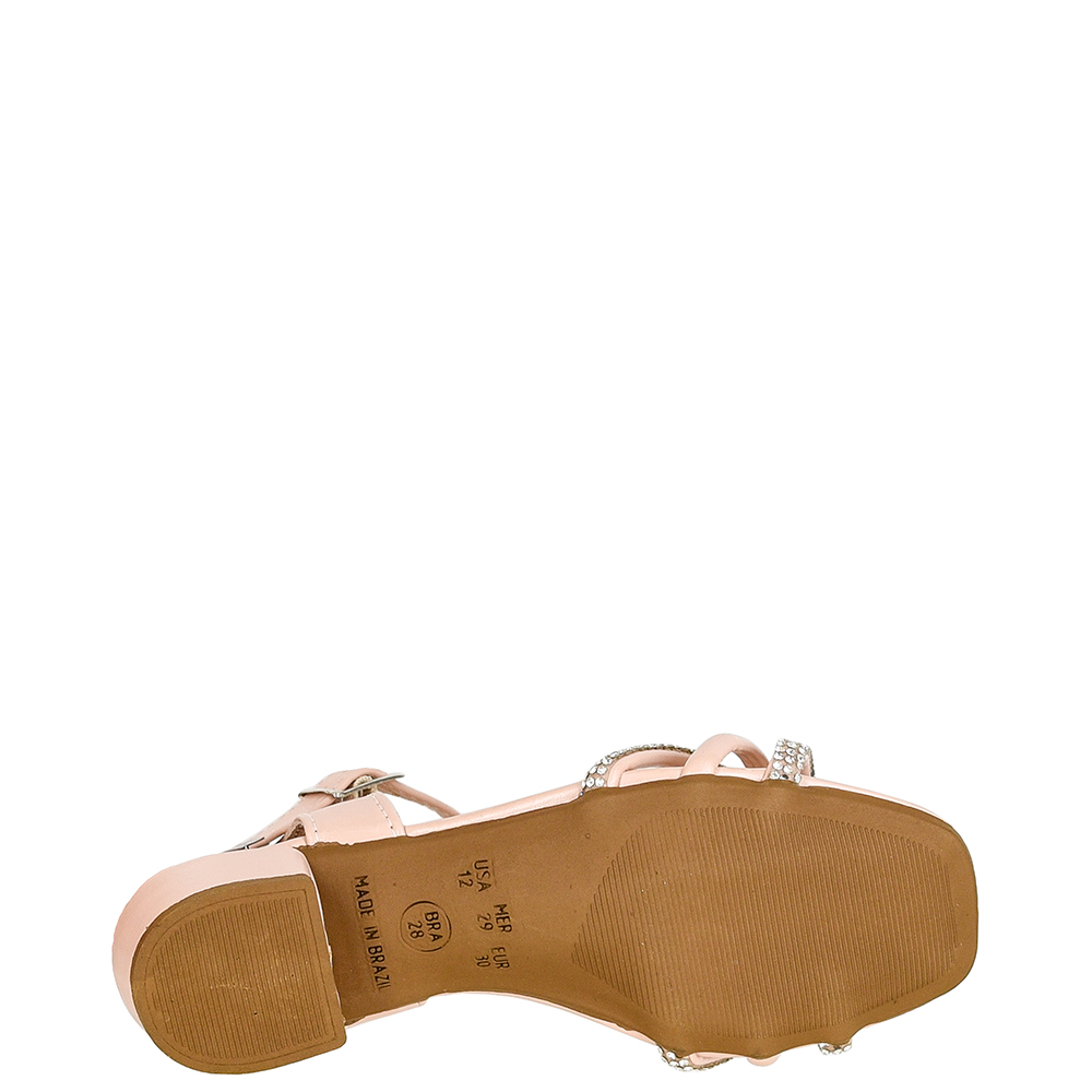 SANDALIA INFANTIL COM SALTINHO ADDAN MENINA image number 4