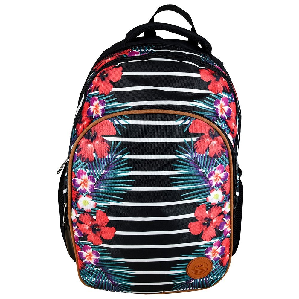 MOCHILA SEANITE FLORES LISTRADA image number 0