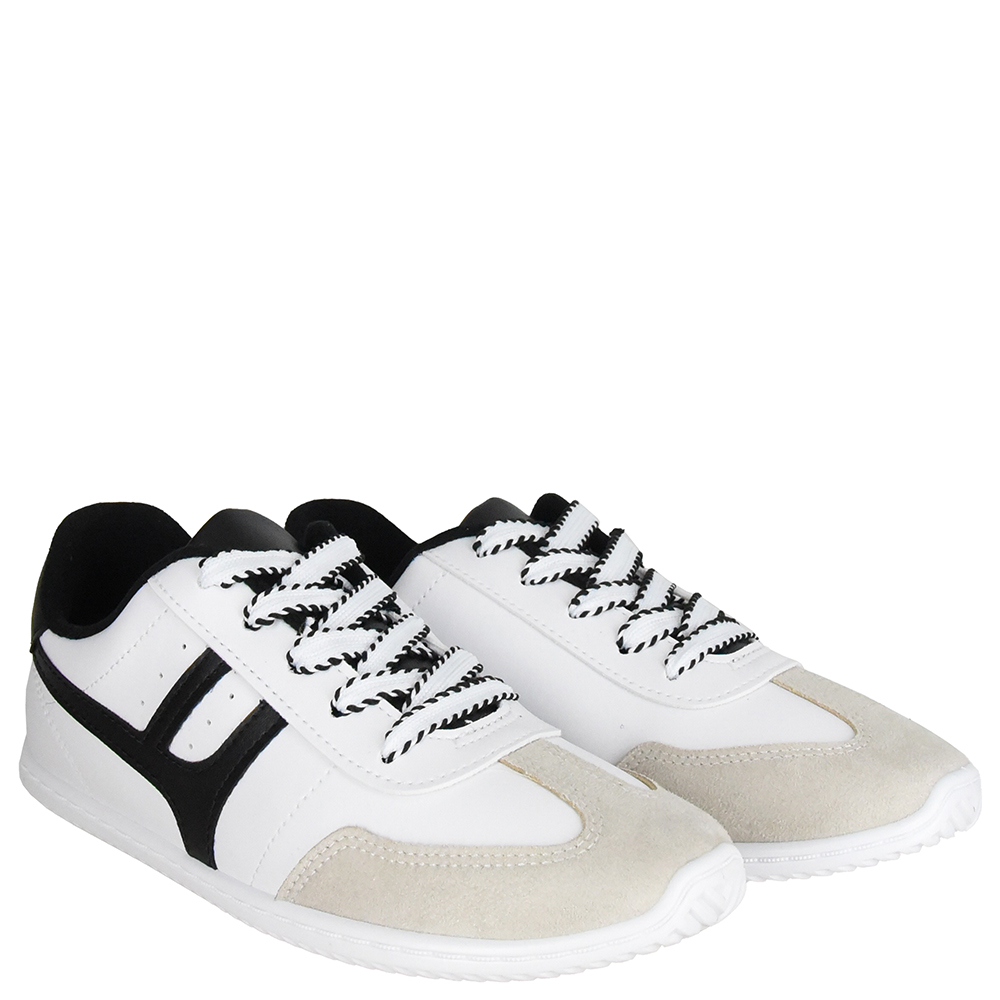 TENIS RECORTE BICOLOR MOLECA image number 1