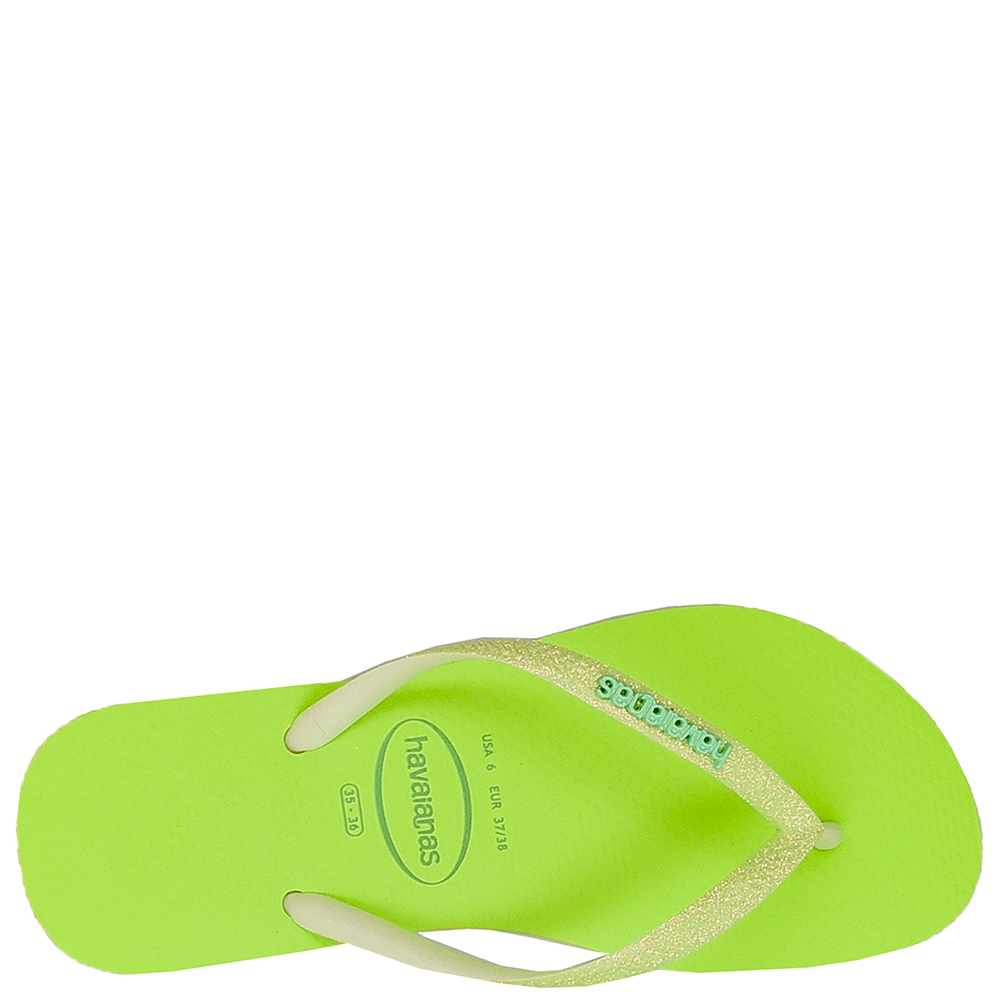 CHINELO HAVAIANAS SLIM GLITTER NEON image number 1