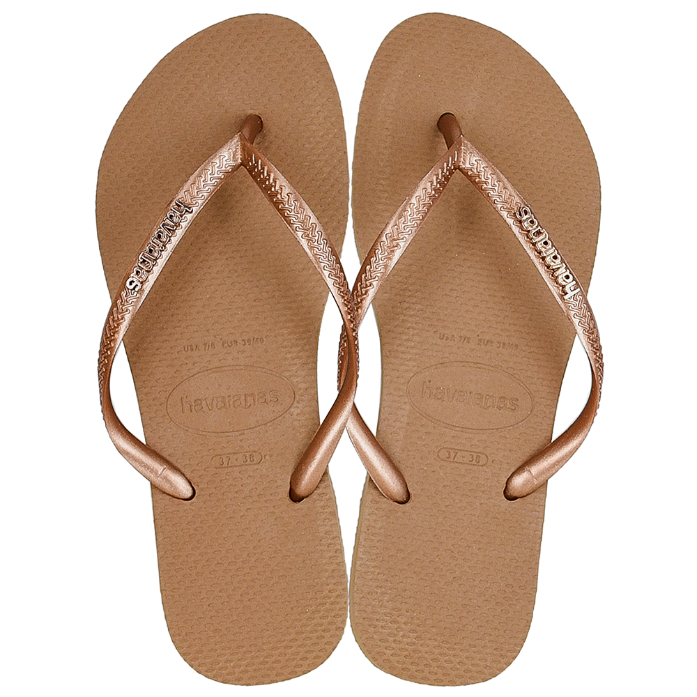 CHINELO HAVAIANAS SLIM LOGO METALLIC image number 0