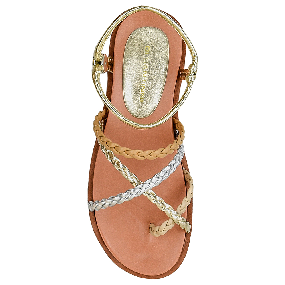 SANDALIA FLATFORM TRANCAS DI SANTINNI image number 2