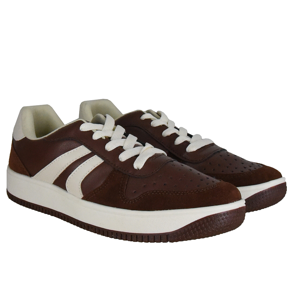 TENIS SOLA BICOLOR RECORTES KASSIA CAMARGO image number 1