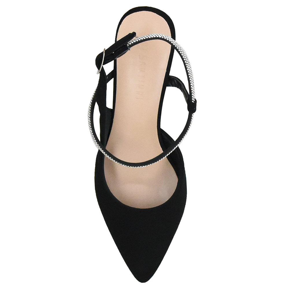 SAPATO SALTO BLOCO CHANEL STRASS DI SANTINNI image number 2