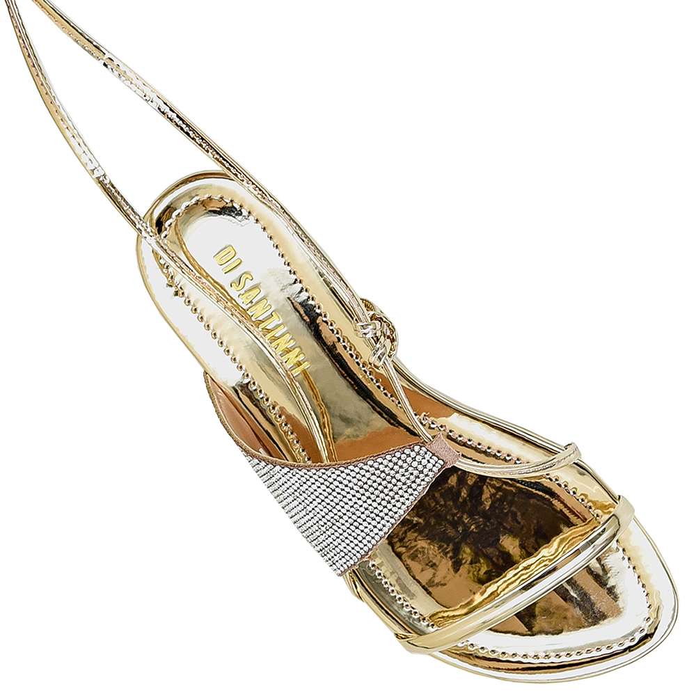 SANDALIA BAIXA AMARRAR STRASS DI SANTINNI image number 3