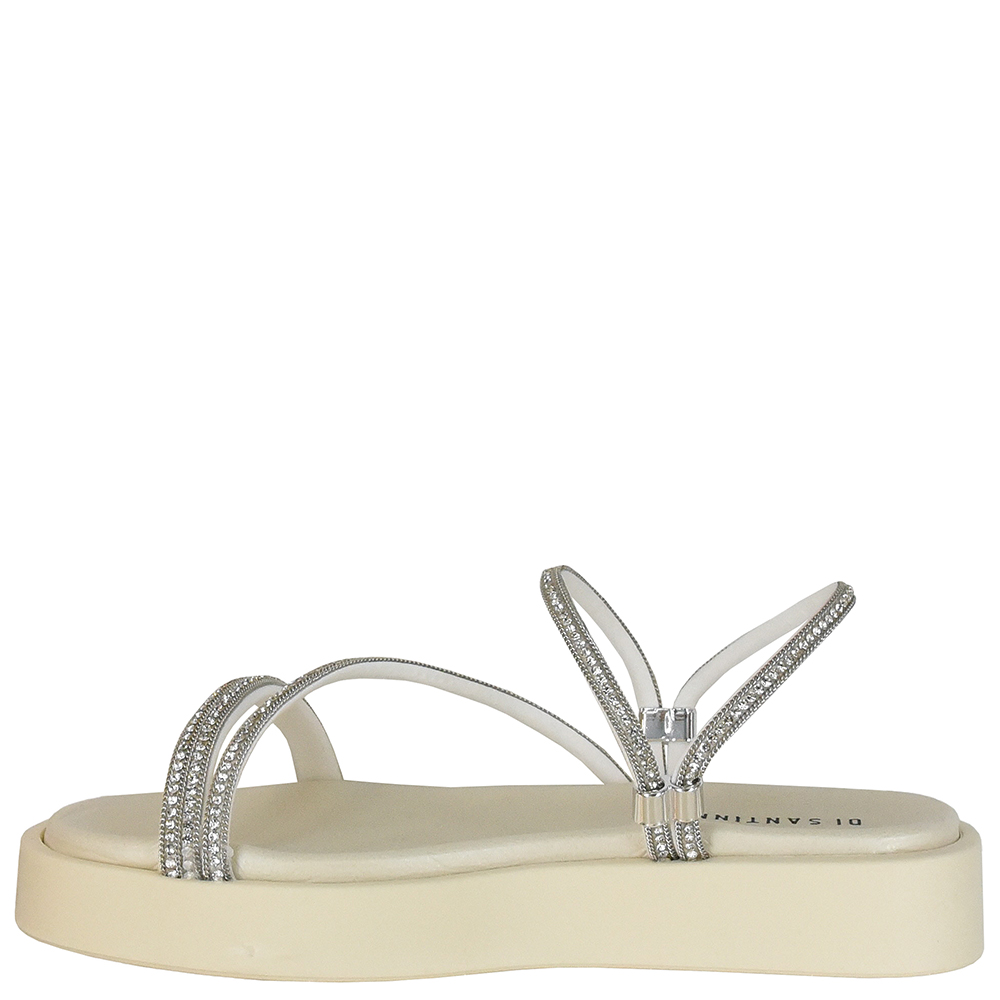 SANDALIA FLATFORM STRASS DI SANTINNI image number 3
