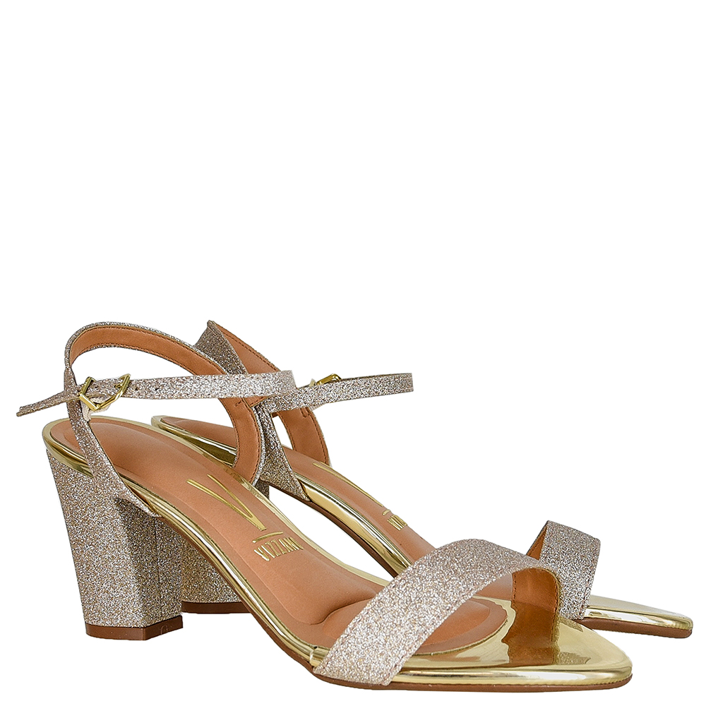 SANDALIA SALTO GLITTER VIZZANO image number 1