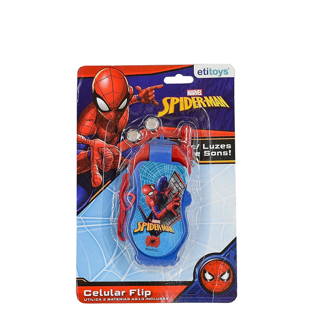 CELULAR FLIP SPIDERMAN DI SANTINNI image number 0