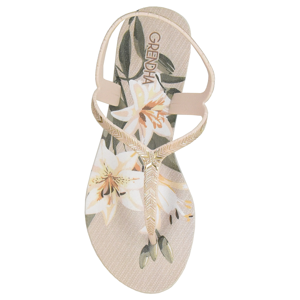 SANDALIA GRENDHA AMOR EM FLOR SAND AD image number 2