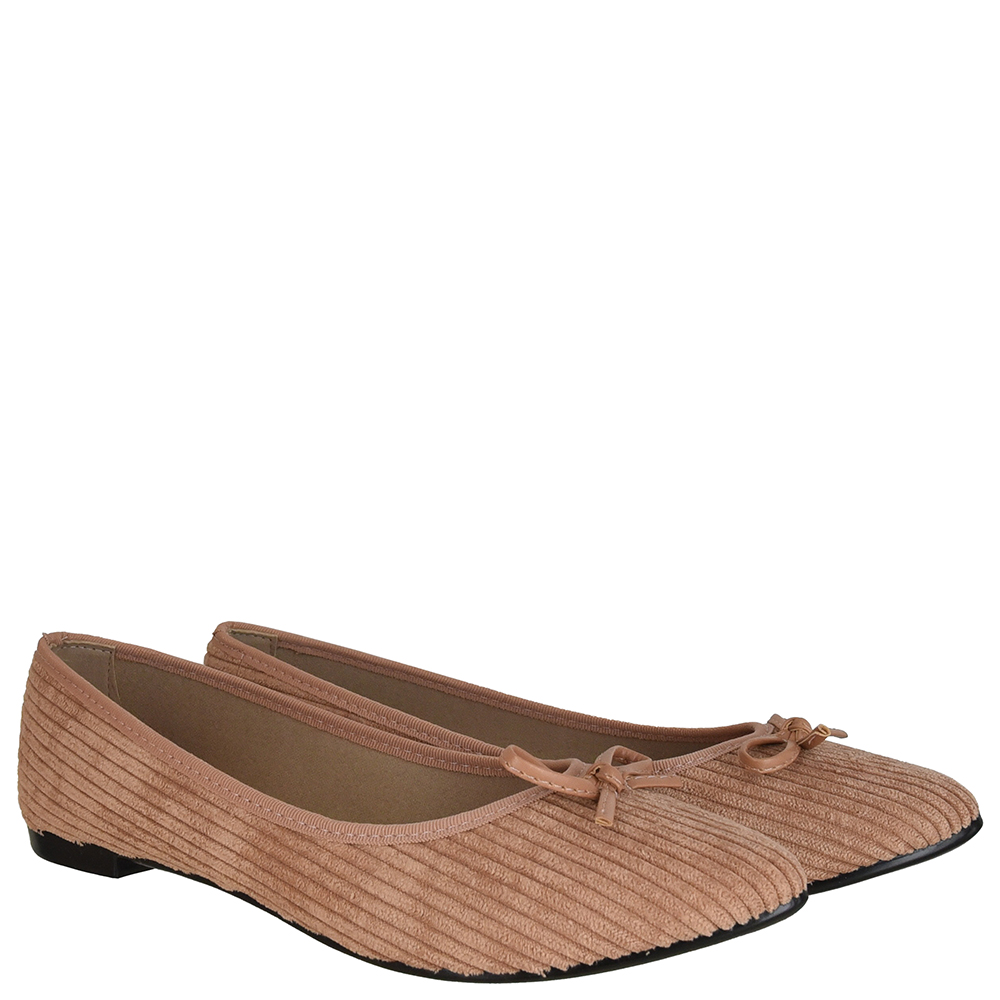 SAPATILHA LACINHO VELUDO MOLECA image number 1