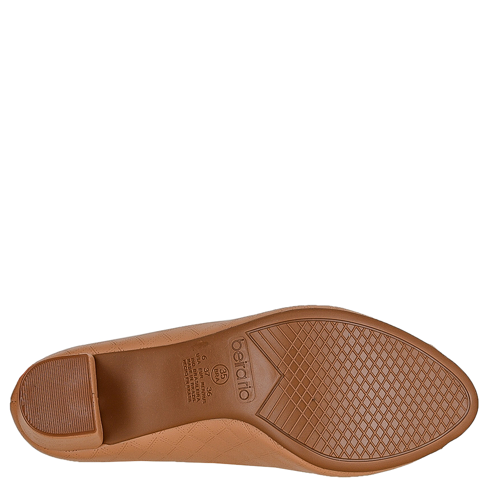 PEEP TOE SALTO BLOCO MATELASSE BEIRA RIO image number 4
