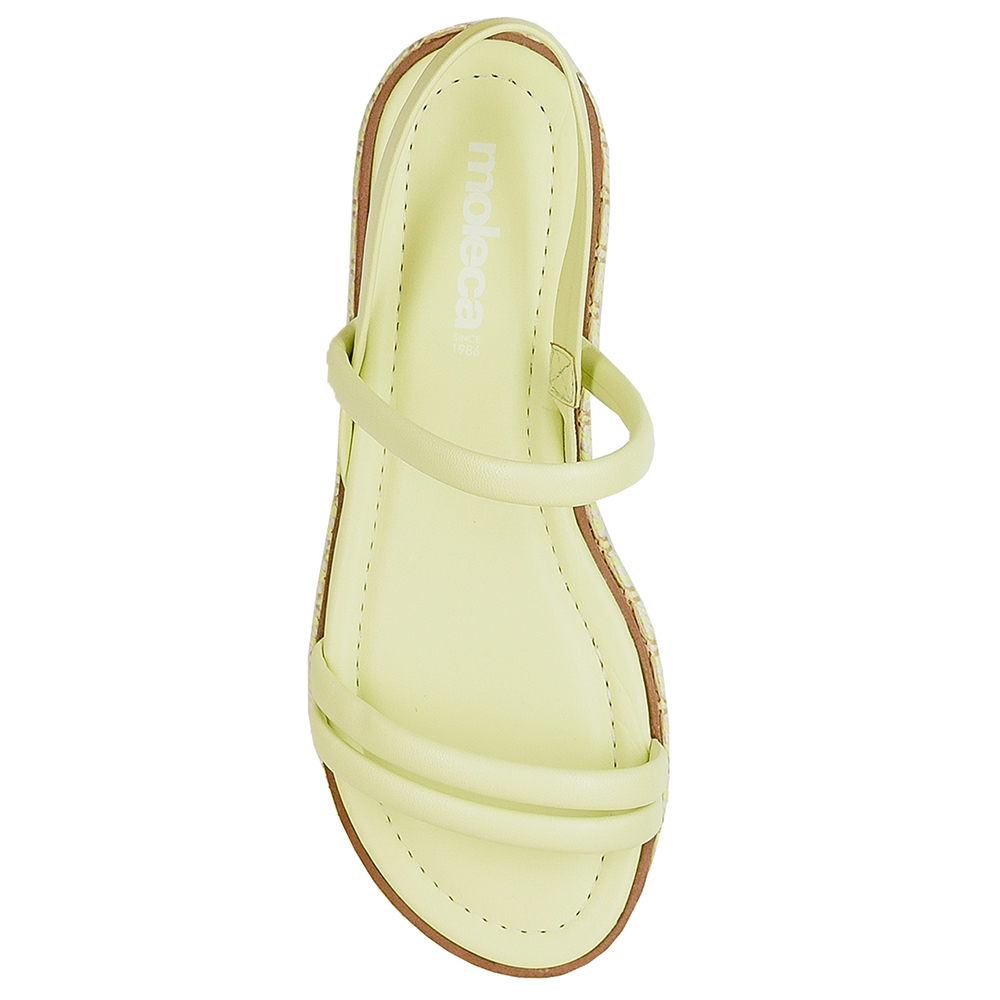 SANDALIA FLATFORM TIRAS MOLECA image number 2