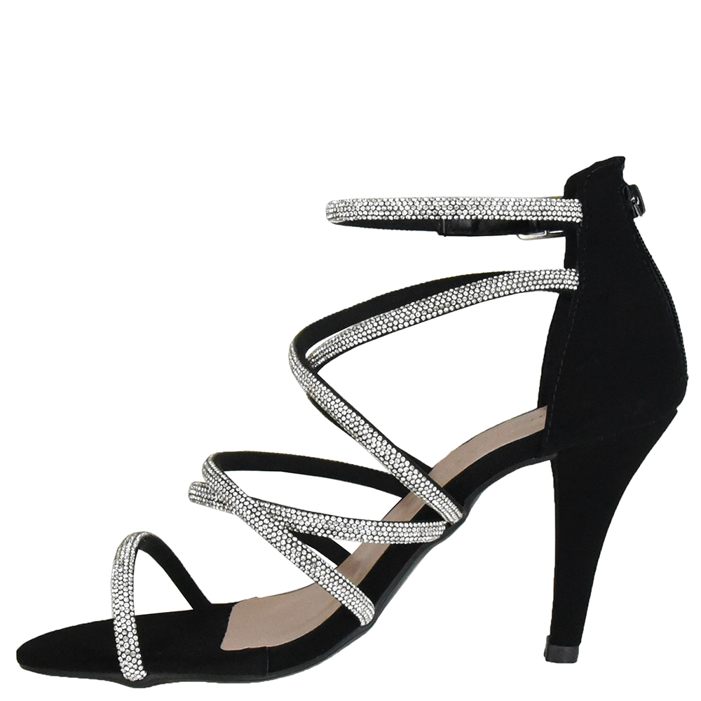 SANDALIA SALTO FINO STRASS DI SANTINNI image number 3