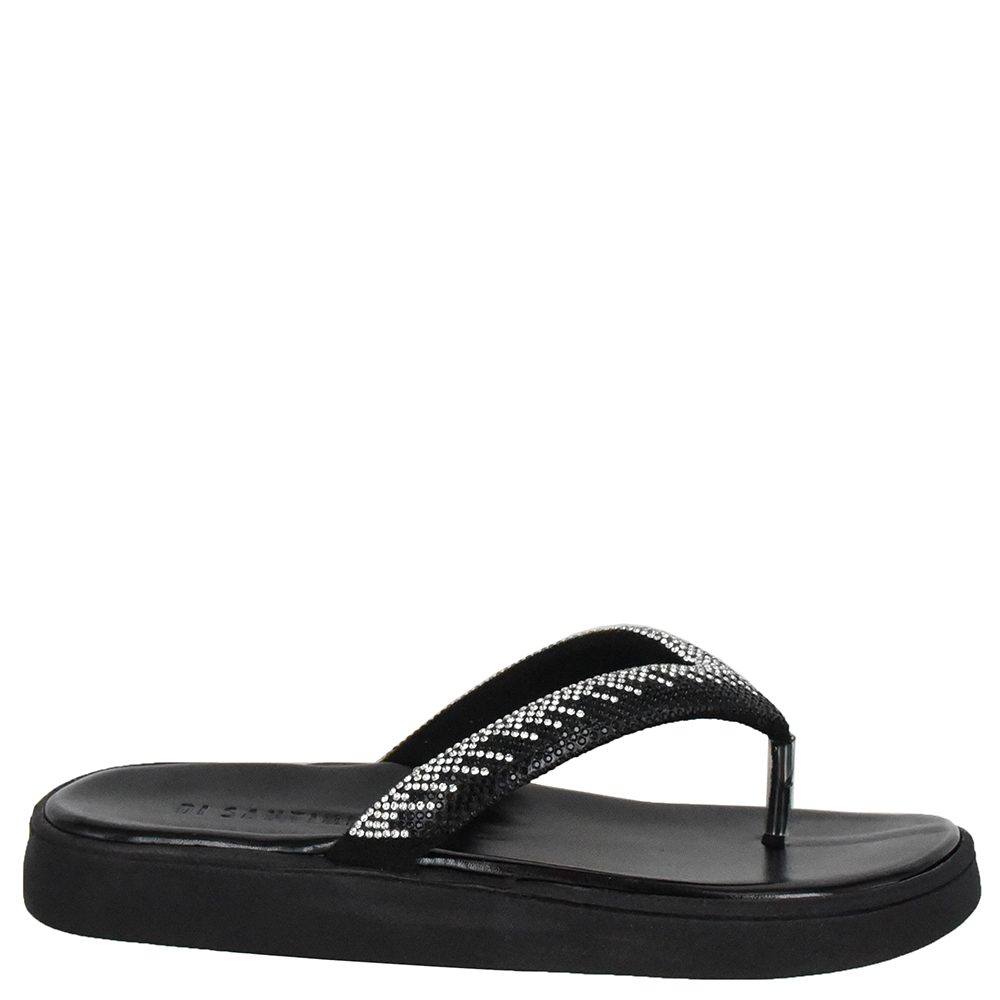 TAMANCO FLATFORM TIRA STRASS DI SANTINNI image number 0