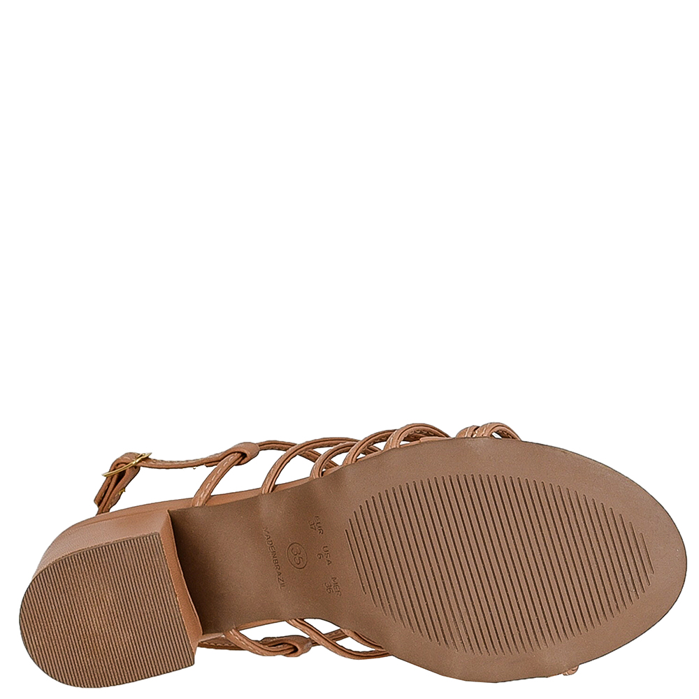 SANDALIA SALTO BLOCO TIRAS FINAS DI SANTINNI image number 4